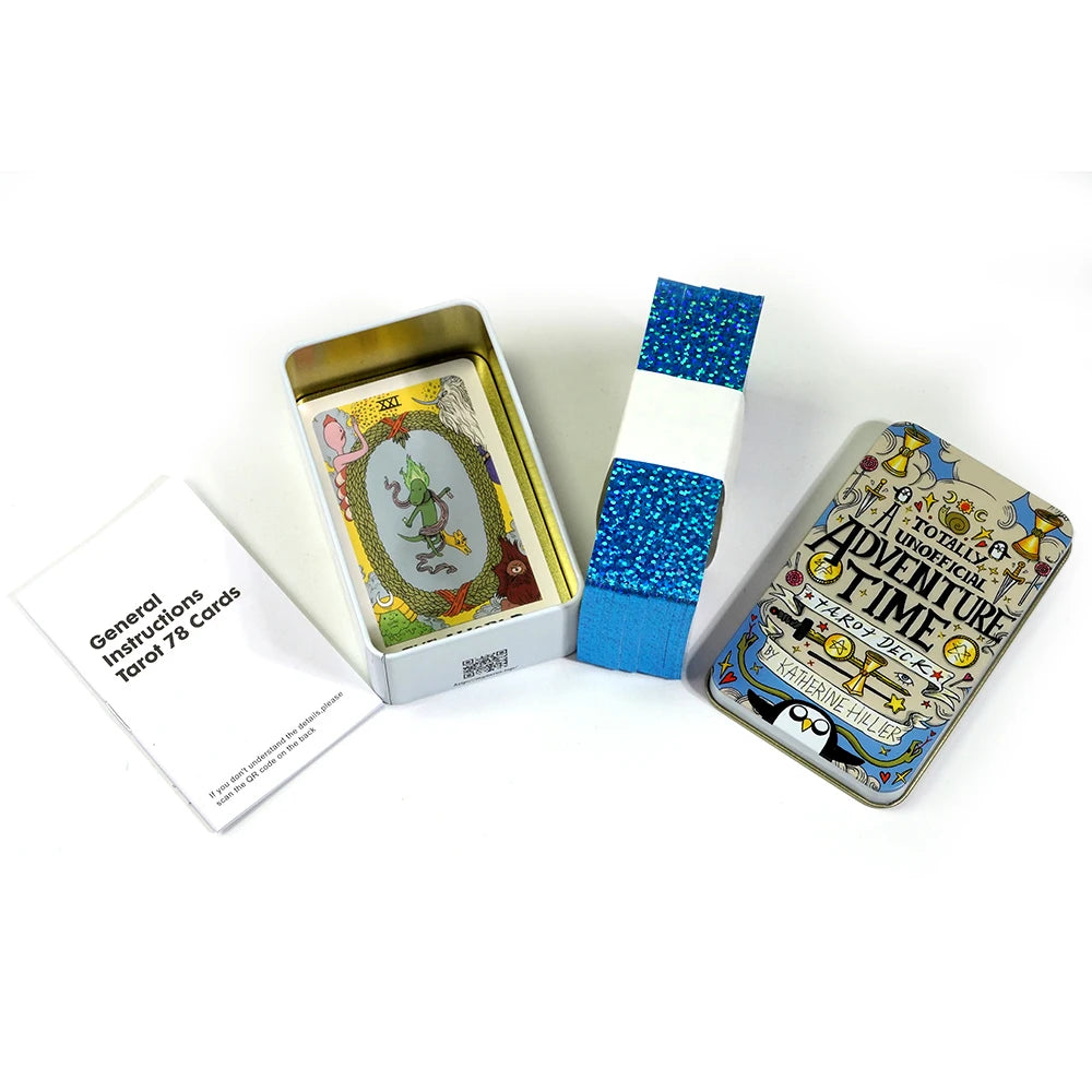 Adventure Time Tarot Box Contents