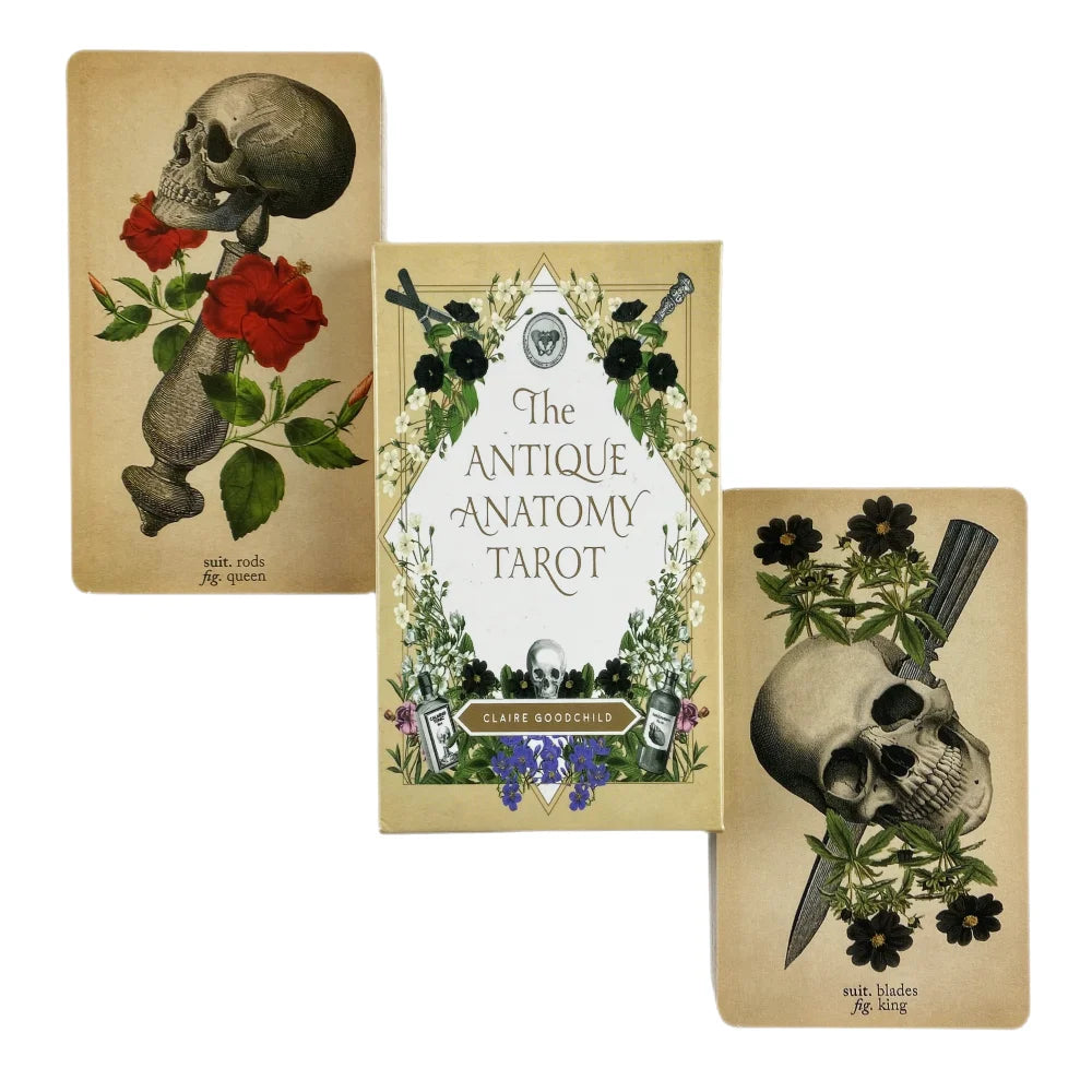 Antique Anatomy Tarot Cards