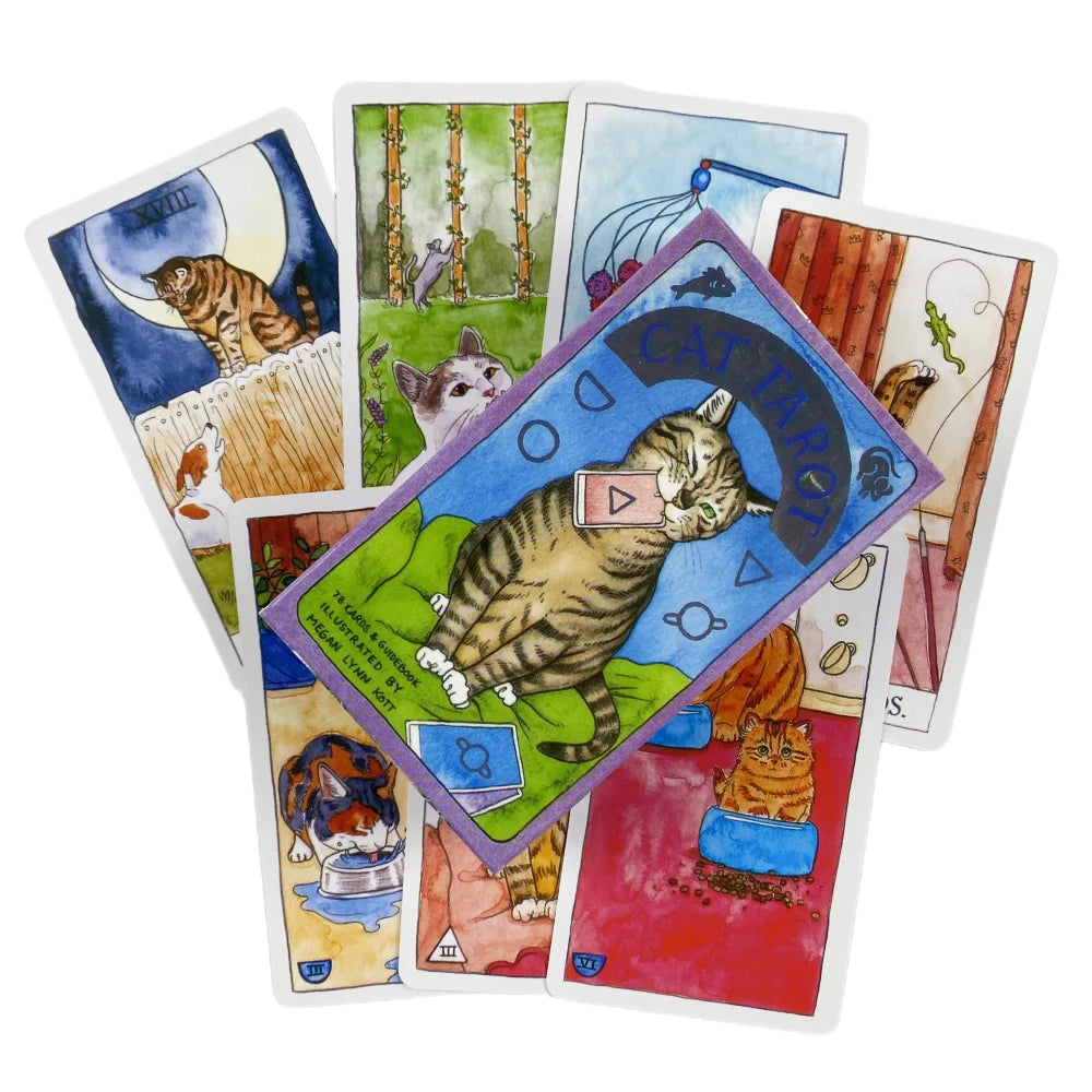 Cat Tarot Cards Set