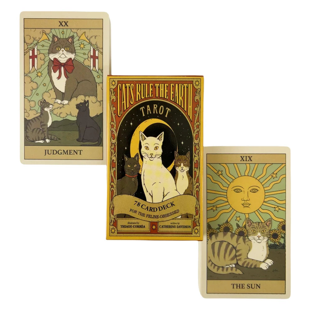 Cats Rule The Earth Tarot Cards