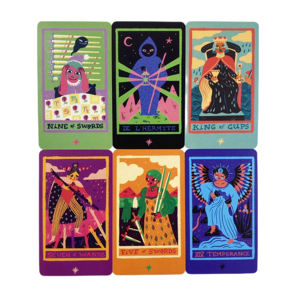 Rainbow Tarot Card