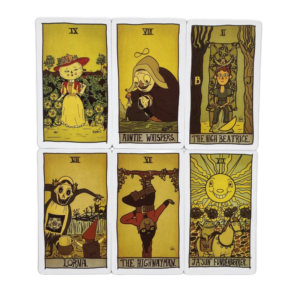 Tarot of the unknown cards