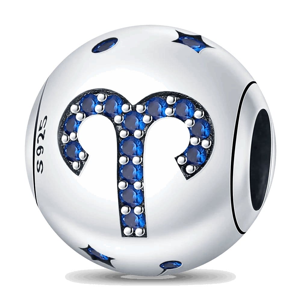 Pandora Zodiac Charms Aries | Blue Color