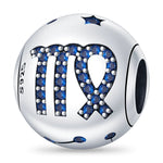 12 Constellation 925 Silver Pandora Bead charm - Zodiac Radiance