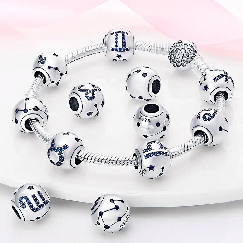 Pandora Zodiac Charms | Blue Color