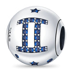 12 Constellation 925 Silver Pandora Bead charm - Zodiac Radiance