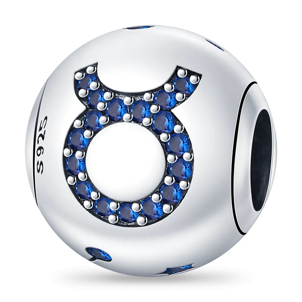 Pandora Zodiac Charms Taurus | Blue Color