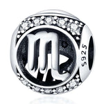 925 Sterling Silver Pandora Charm - Zodiac Radiance