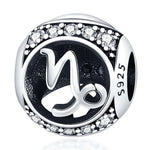 925 Sterling Silver Pandora Charm - Zodiac Radiance