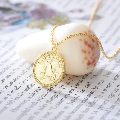 925 Sterling Silver Zodiac Signs Necklace - Zodiac Radiance