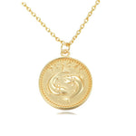 925 Sterling Silver Zodiac Signs Necklace - Zodiac Radiance