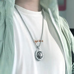 Gothic Zodiac Sign Pendant Necklace - Zodiac Radiance