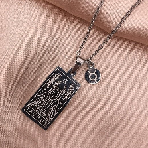 Hand Crafted Zodiac Sign Necklace - Zodiac Radiance