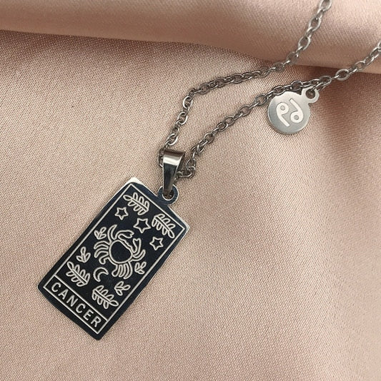 Hand Crafted Zodiac Sign Necklace - Zodiac Radiance