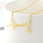 Horoscope Zodiac Name Stainless Steel Necklace - Zodiac Radiance