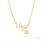 Horoscope Zodiac Name Stainless Steel Necklace - Zodiac Radiance