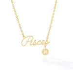 Horoscope Zodiac Name Stainless Steel Necklace - Zodiac Radiance