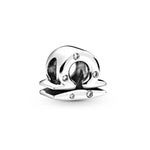 Modern Zodiac Sign Pandora Charm 925 Sterling Silver - Zodiac Radiance