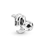 Modern Zodiac Sign Pandora Charm 925 Sterling Silver - Zodiac Radiance