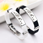 Simple Zodiac Sign Silicone Bracelet - Zodiac Radiance