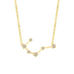 Zircon Constellation Zodiac Necklace - Zodiac Radiance