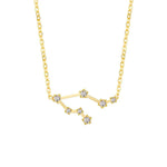 Zircon Constellation Zodiac Necklace - Zodiac Radiance