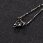 Zodiac Aries Ram Skull Stainless Steel Necklace - Zodiac Radiance