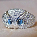 Zodiac Libra Rhinestone Owl Ring - Zodiac Radiance