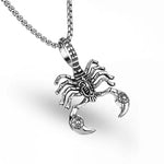 Zodiac Scorpion Stainless Steel Necklace - Zodiac Radiance