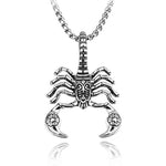 Zodiac Scorpion Stainless Steel Necklace - Zodiac Radiance