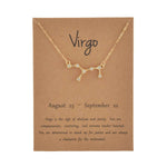 Zodiac Sign Constellation Necklace - Zodiac Radiance