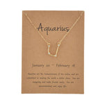 Zodiac Sign Constellation Necklace - Zodiac Radiance