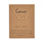 Zodiac Sign Constellation Necklace - Zodiac Radiance