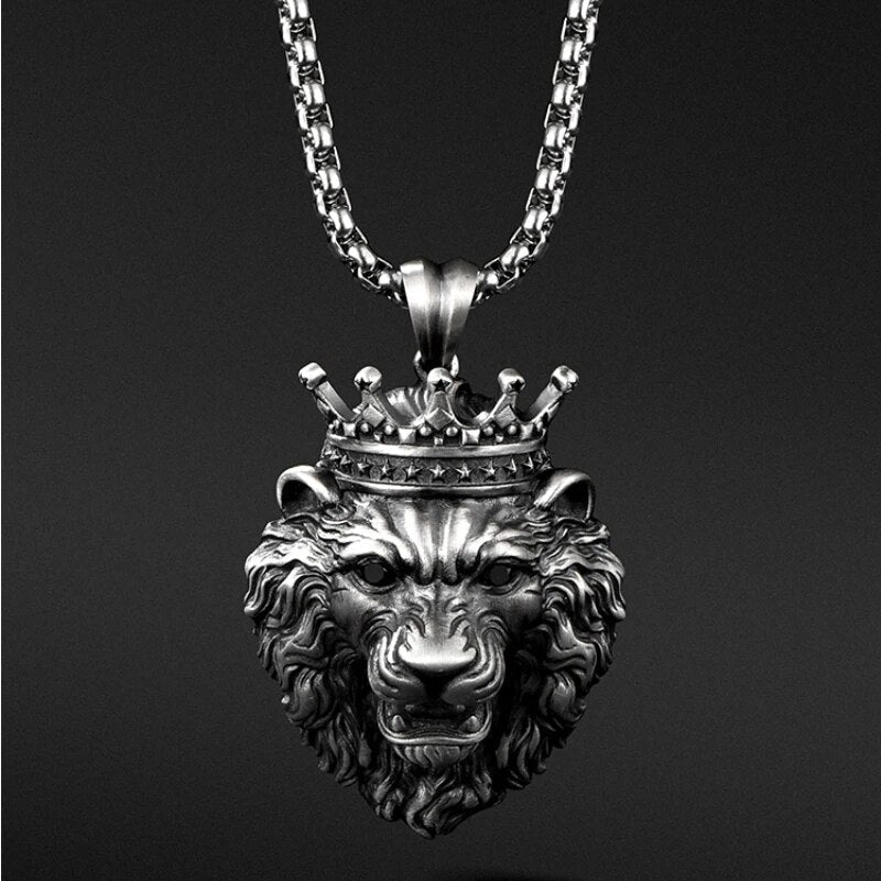 Zodiac Sign Lion Pendant & Chain - Zodiac Radiance