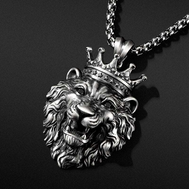 Zodiac Sign Lion Pendant & Chain - Zodiac Radiance