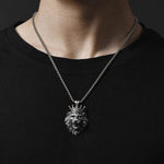 Zodiac Sign Lion Pendant & Chain - Zodiac Radiance