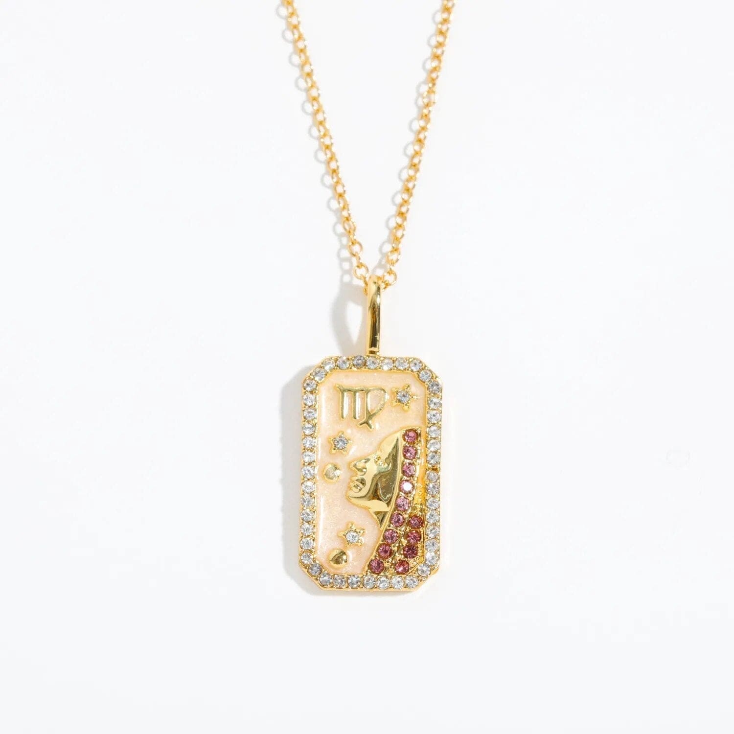 Zodiac Vintage Gold Plated Necklace - Zodiac Radiance