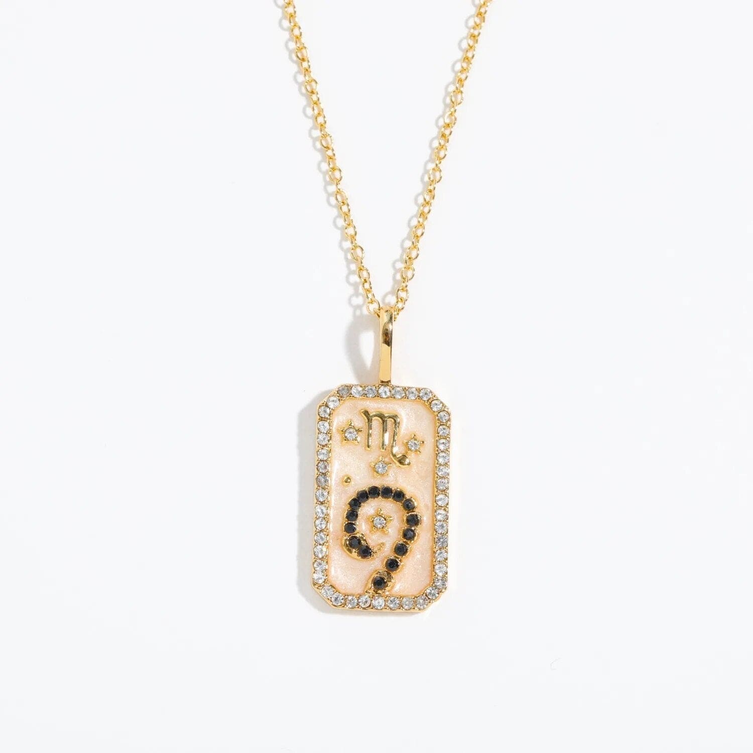 Zodiac Vintage Gold Plated Necklace - Zodiac Radiance