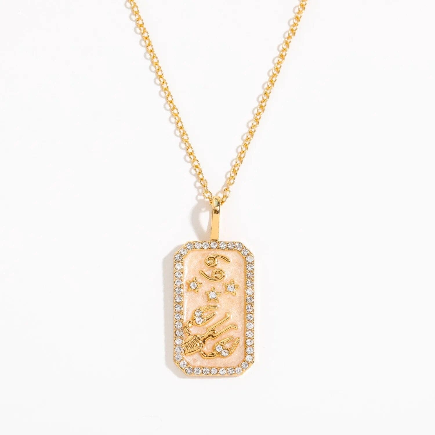 Zodiac Vintage Gold Plated Necklace - Zodiac Radiance