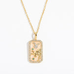 Zodiac Vintage Gold Plated Necklace - Zodiac Radiance